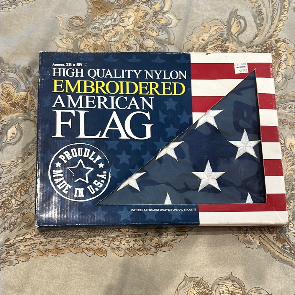 American Flag - High Quality Nylon Embroidered